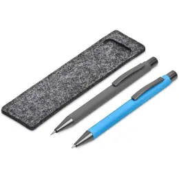 Omaha Ball Pen & Pencil Set Light Blue